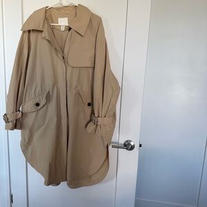 H&M | Oversized Lightweight Trench Coat
